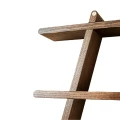Półka na ścianę drewniana A-Shelf, Smoked Ash 52x9x46 - Andersen Furniture