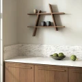Półka na ścianę drewniana A-Shelf, Smoked Ash 52x9x46 - Andersen Furniture