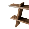Półka na ścianę drewniana A-Shelf, Smoked Ash 78x12x67 - Andersen Furniture