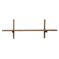 Półka wisząca drewniana Light Shelf 90, dymiony jesion - Andersen Furniture