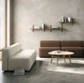 Półka wisząca drewniana Light Shelf 90, dymiony jesion - Andersen Furniture
