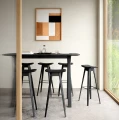 Wysoki stół designerski Space High 108, wybór koloru blatu - Andersen Furniture