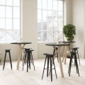 Wysoki stolik Space High Ø90 x H93, wybór koloru blatu - Andersen Furniture