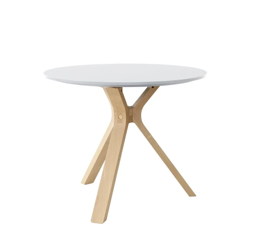 Stół jadalniany okrągły Space Ø90, wybór koloru blatu - Andersen Furniture