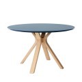 Stół jadalniany okrągły Space Ø110, wybór koloru blatu i nóg - Andersen Furniture