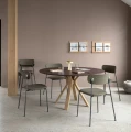 Stół jadalniany okrągły Space Ø110, wybór koloru blatu i nóg - Andersen Furniture