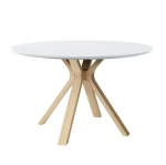 Stół jadalniany okrągły Space Ø120, wybór koloru blatu i nóg - Andersen Furniture