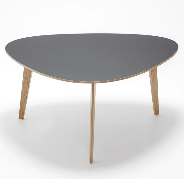 Stół do jadalni asymetryczny T8, wybór koloru blatu - Andersen Furniture
