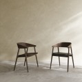 Krzesło drewniane AC2, dąb dymiony - Andersen Furniture