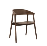 Krzesło drewniane AC2, dąb dymiony - Andersen Furniture