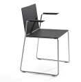Krzesło minimalistyczne z podłokietnikami Dry, wybór koloru - Andersen Furniture