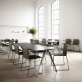 Krzesło minimalistyczne z podłokietnikami Dry, wybór koloru - Andersen Furniture