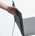Krzesło minimalistyczne z podłokietnikami Dry, wybór koloru - Andersen Furniture
