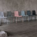 Designerskie krzesło z metalowymi nogami Mood, wybierz kolor - Andersen Furniture
