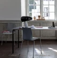Designerskie krzesło z metalowymi nogami Mood, wybierz kolor - Andersen Furniture