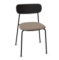 Krzesło tapicerowane z fornirowanym oparciem Scope ReWool Kvadrat, wybór koloru - Andersen Furniture
