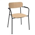 Krzesło z podłokietnikiem drewniane fornir Scope, wybór koloru - Andersen Furniture