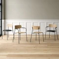 Krzesło z podłokietnikiem drewniane fornir Scope, wybór koloru - Andersen Furniture