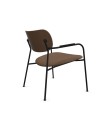 Designerski fotel z tapicerowanym siedziskiem Scope ReWool Kvadrat, wybór koloru - Andersen Furniture