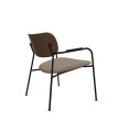 Designerski fotel z tapicerowanym siedziskiem Scope ReWool Kvadrat, wybór koloru - Andersen Furniture