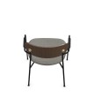 Designerski fotel z tapicerowanym siedziskiem Scope ReWool Kvadrat, wybór koloru - Andersen Furniture