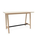 Stół barowy Link Bar Mushrom, dąb i linoleum - Andersen Furniture