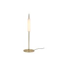 Lampa stołowa minimalistyczna Dunhammer Pale brass - EKTA Living