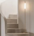 Lampa podłogowa minimalistyczna Dunhammer Pale brass - EKTA Living