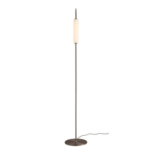 Lampa podłogowa minimalistyczna Dunhammer Bronzed brass - EKTA Living