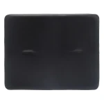 Poduszka na hoker i ławkę Scala Black 37,8x30, skórzana - EKTA Living