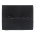 Poduszka na hoker i ławkę Scala Black 37,8x30, skórzana - EKTA Living