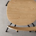 Nowoczesne krzesło do jadalni Scala, dąb naturalny - EKTA Living