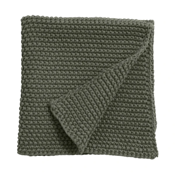 Ściereczka kuchenna Merga Knit, bawełna organiczna, Green - Nordal
