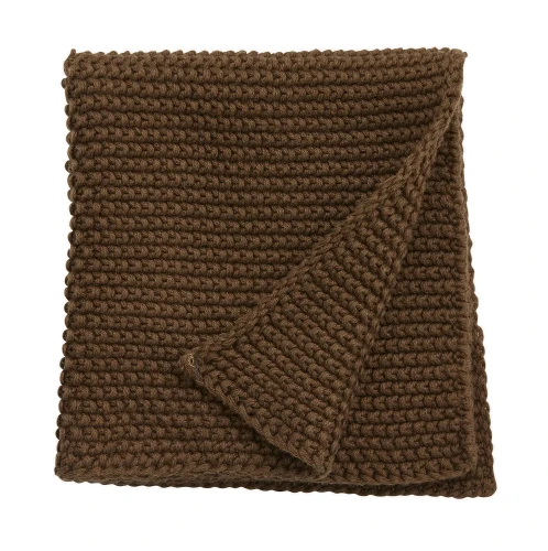 Ściereczka kuchenna Merga Knit, bawełna organiczna, Brown - Nordal