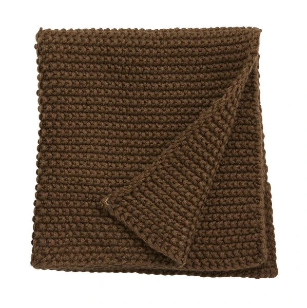 Ściereczka kuchenna Merga Knit, bawełna organiczna, Brown - Nordal