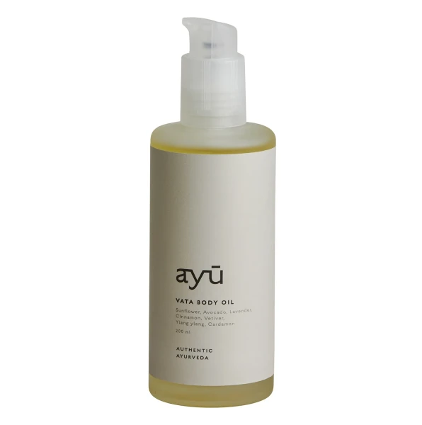 Olejek do ciała AYU Vata 200 ml - słonecznik, awokado, lawenda, cynamon, ylang ylang, kardamon - Ayu