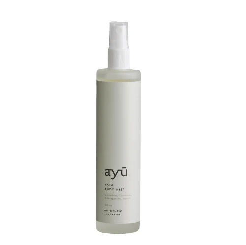Mgiełka do ciała AYU Vata 100 ml - ashwagandha, brahmi, cynamon, kardamon - Nordal