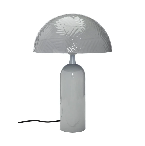 Lampa stołowa szara Carter Ribble - PR Home