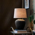 Ceramiczna podstawa lampy stołowej Lilly Antracite - PR Home