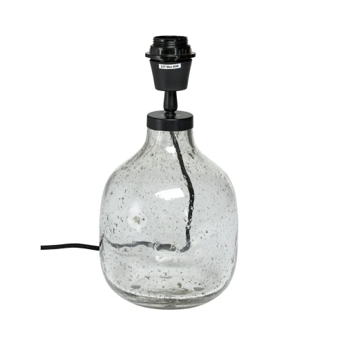 Szklana podstawa lampy stołowej Groove 30 - PR Home