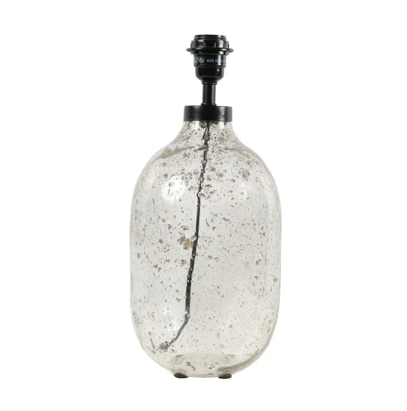 Szklana podstawa lampy stołowej Groove 40 - PR Home