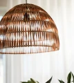Rattanowa lampa sufitowa Lace Ø46 - PR Home