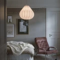 Abażur do lampy wiszącej Tea 43, jersey biały - PR Home