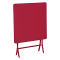Stolik ogrodowy składany Greensboro 70x70, pomegranate - Hesperide