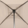 Parasol ogrodowy kwadratowy, Soya 2.5x2.5m, beżowy - Hesperide