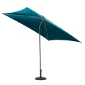 Parasol ogrodowy kwadratowy, Soya 2.5x2.5m, niebieski - Hesperide