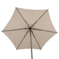 Parasol ogrodowy, Soya 2.7m okrągły, beżowy - Hesperide