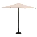 Parasol ogrodowy, Soya 2.7m okrągły, beżowy - Hesperide