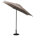 Parasol ogrodowy, Soya 2.7m okrągły, taupe - Hesperide