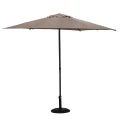 Parasol ogrodowy, Soya 2.7m okrągły, taupe - Hesperide